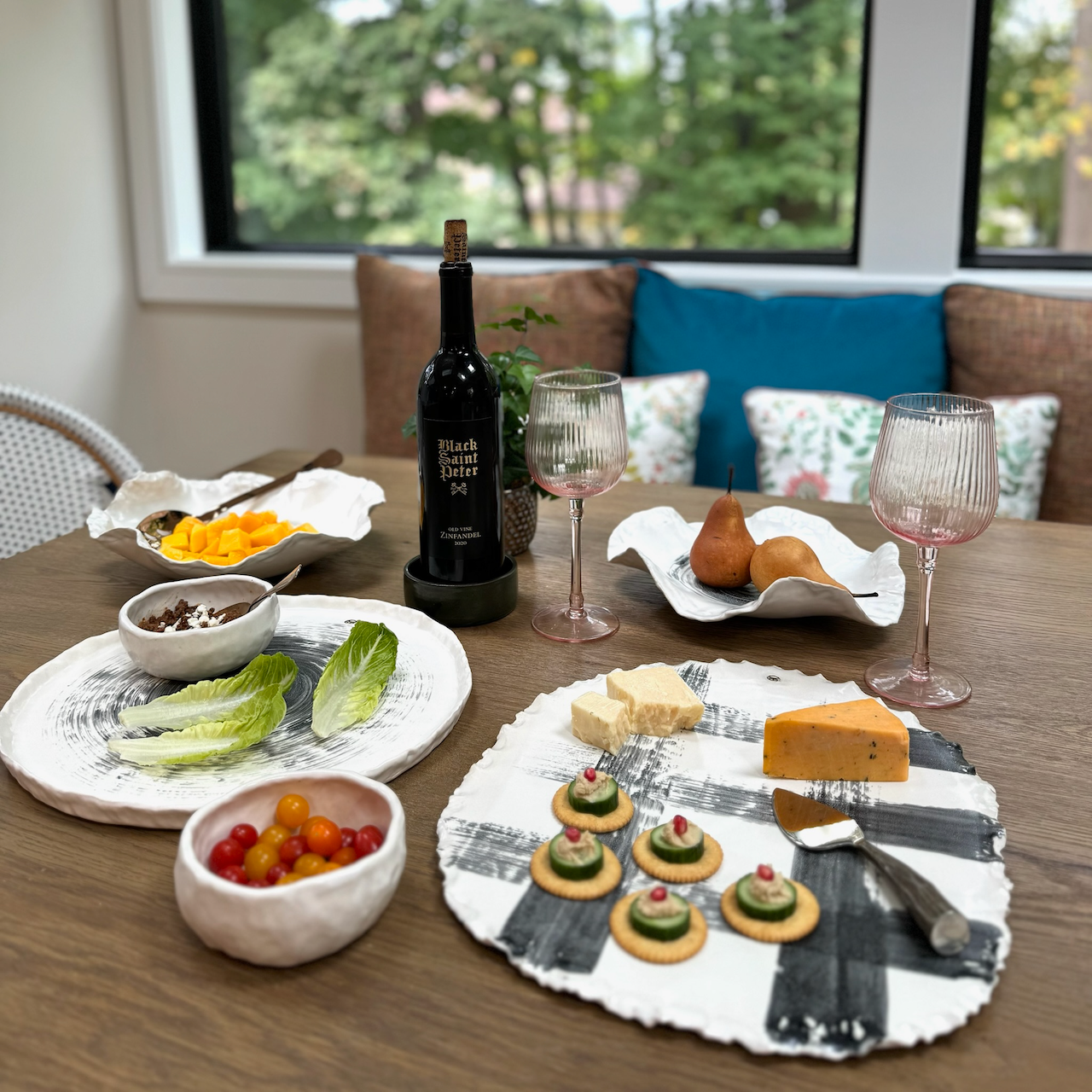 Live Edge Platter Set