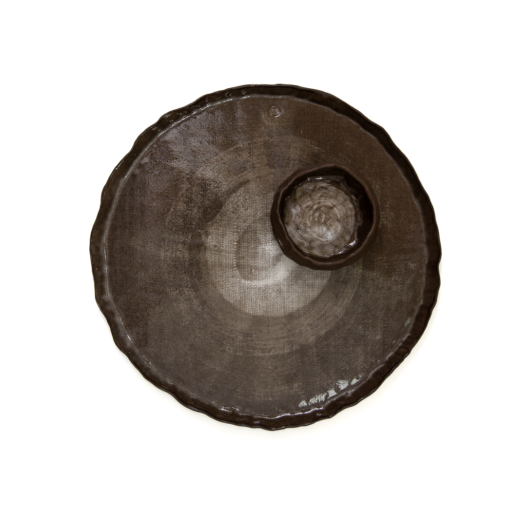 Ruffled Edge Platter Set
